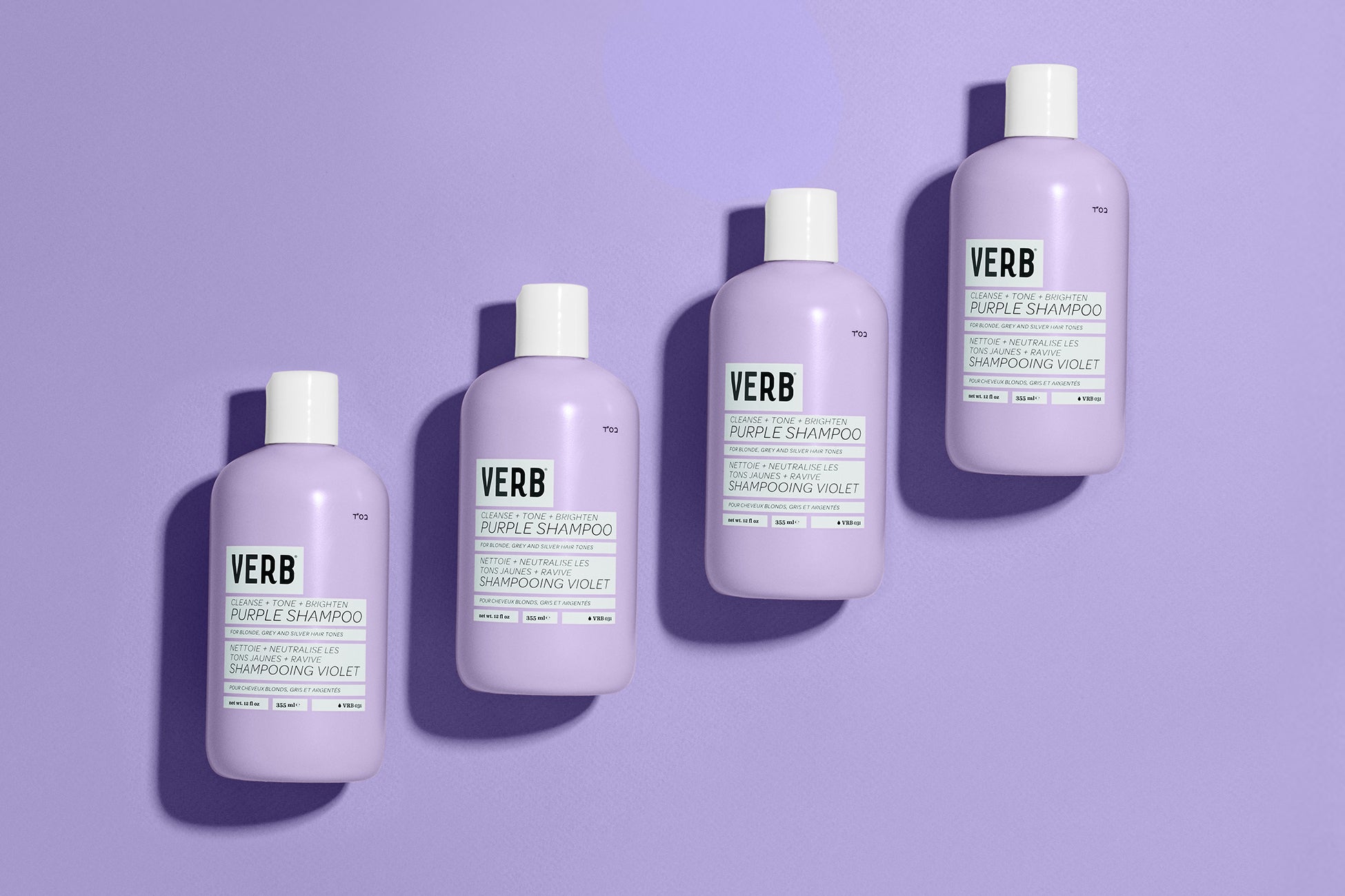 Purple Hair Product Routine for Highlights, Blonde, Silver, and Gray Hair