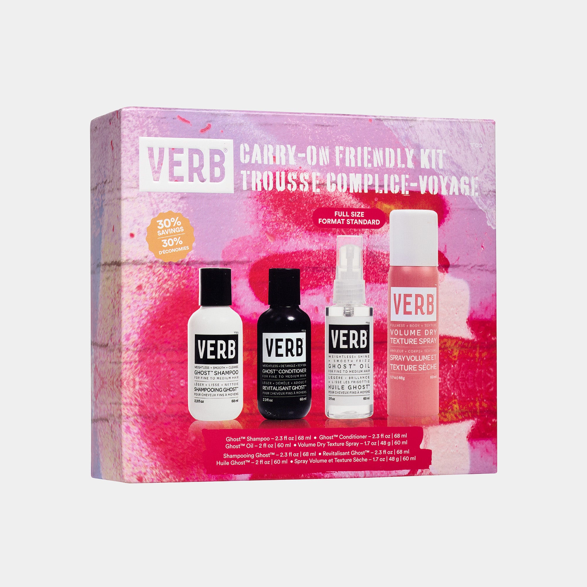 Carry-on Friendly Kit | Verb Products