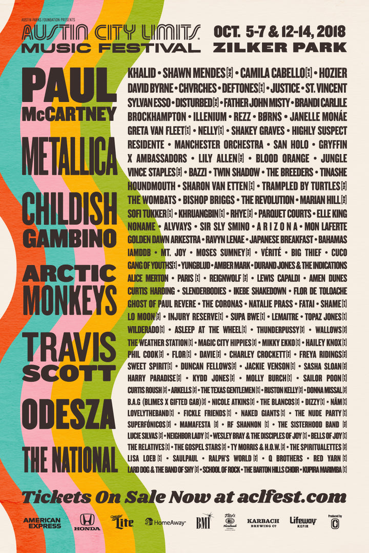 Verb music: Austin City Limits 2018