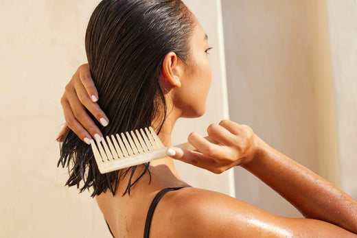 how to get knots out of hair and prevent tangled hair | verb