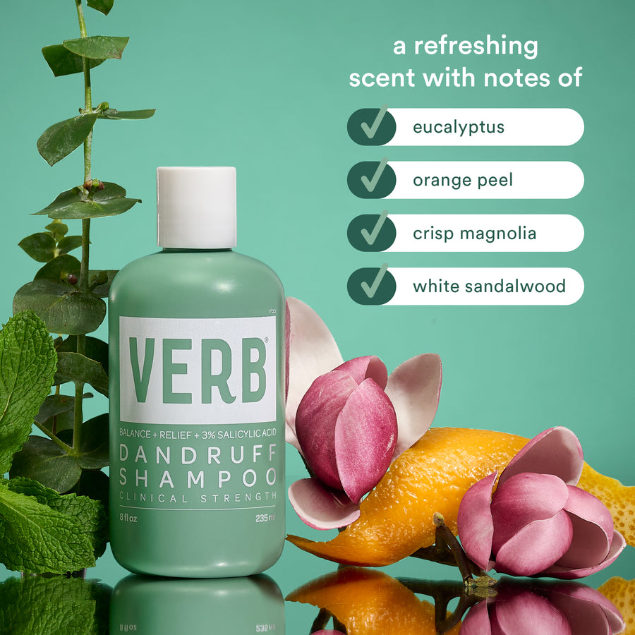 dandruff shampoo color safe + sulfate free verb products