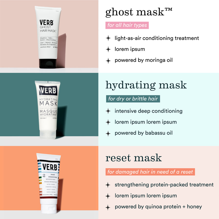reset repairing mask
