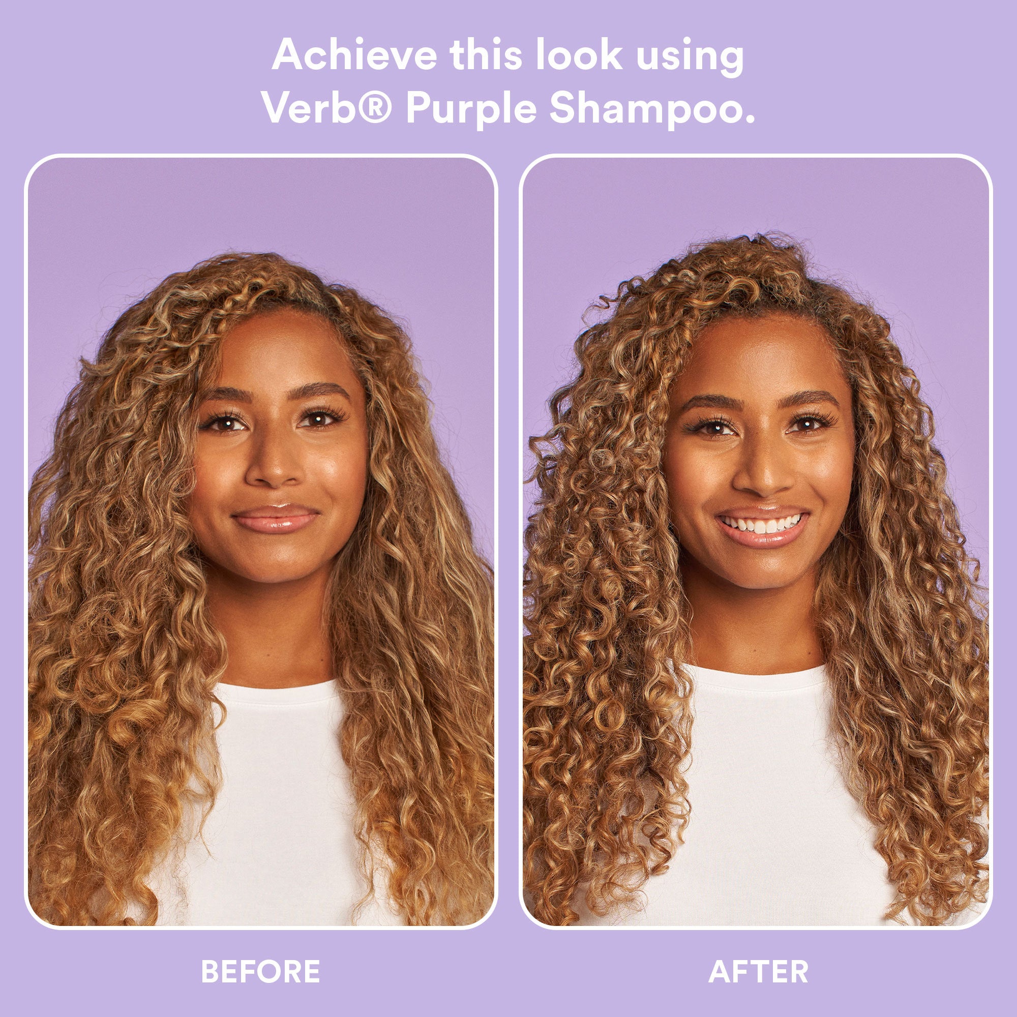 purple shampoo | tone + brighten | verb products