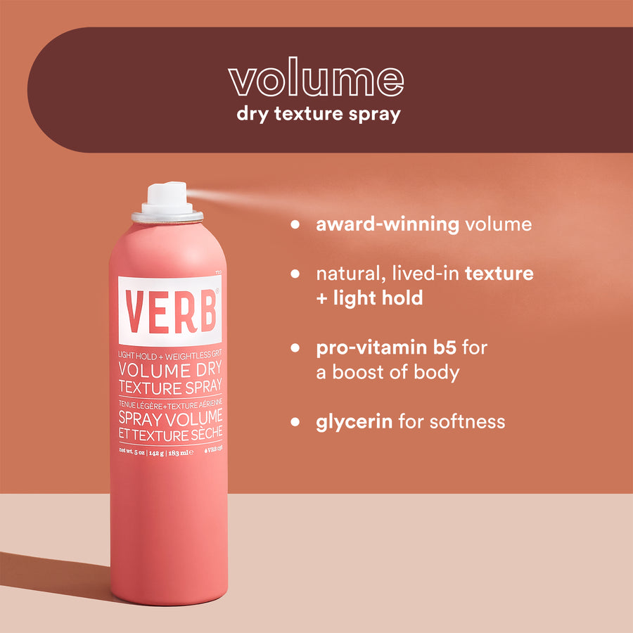 volume dry texture spray