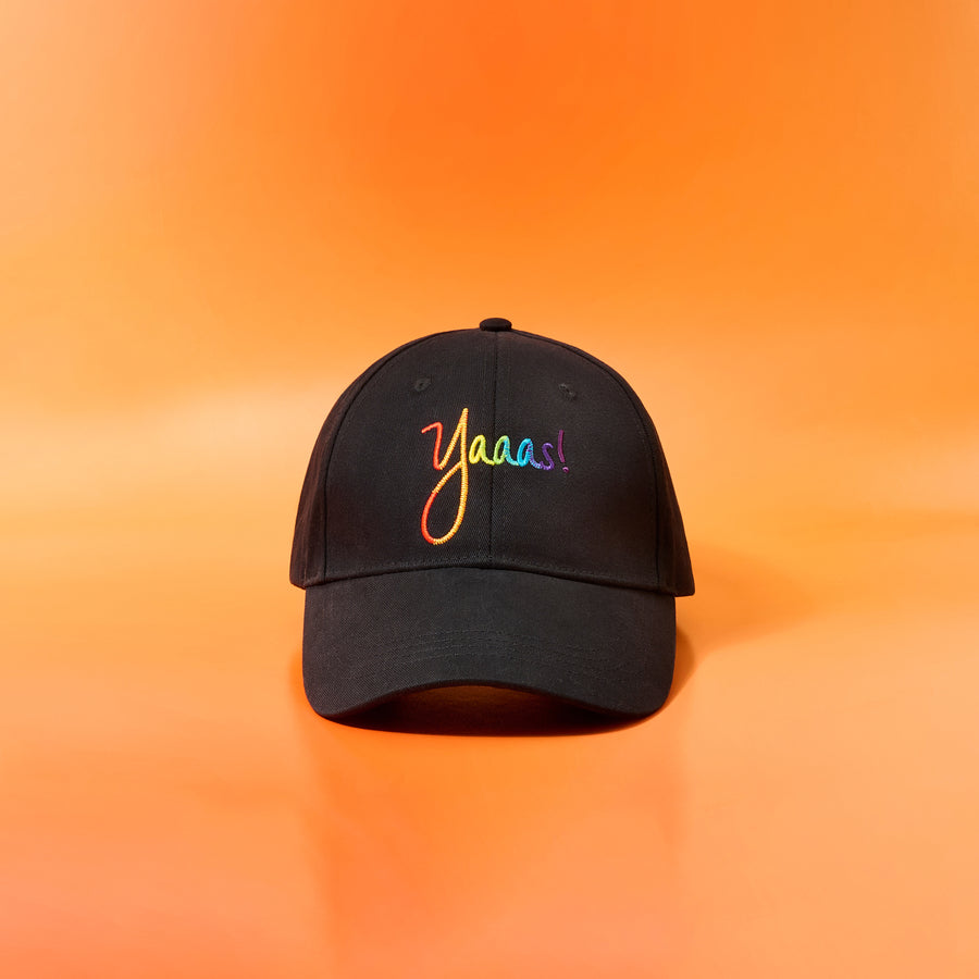 verb x the ali forney center pride baseball cap