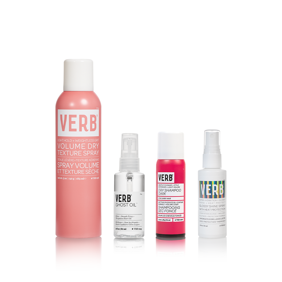 poker face perfect hair kit exclusive holiday kit verb products